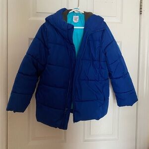 🌸GAP Vibrant Blue Kids Puffer Coat